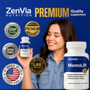 MemoLifit - Nootropic Supplement / Brain Health